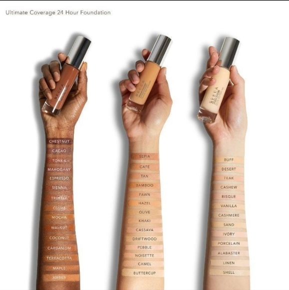 NEW BECCA ☆ ULTIMATE COVERAGE 24 HOUR FOUNDATION Cardamon 5W3